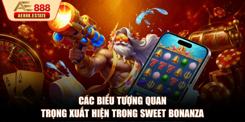 Các biểu tượng quan trọng xuất hiện trong Sweet Bonanza